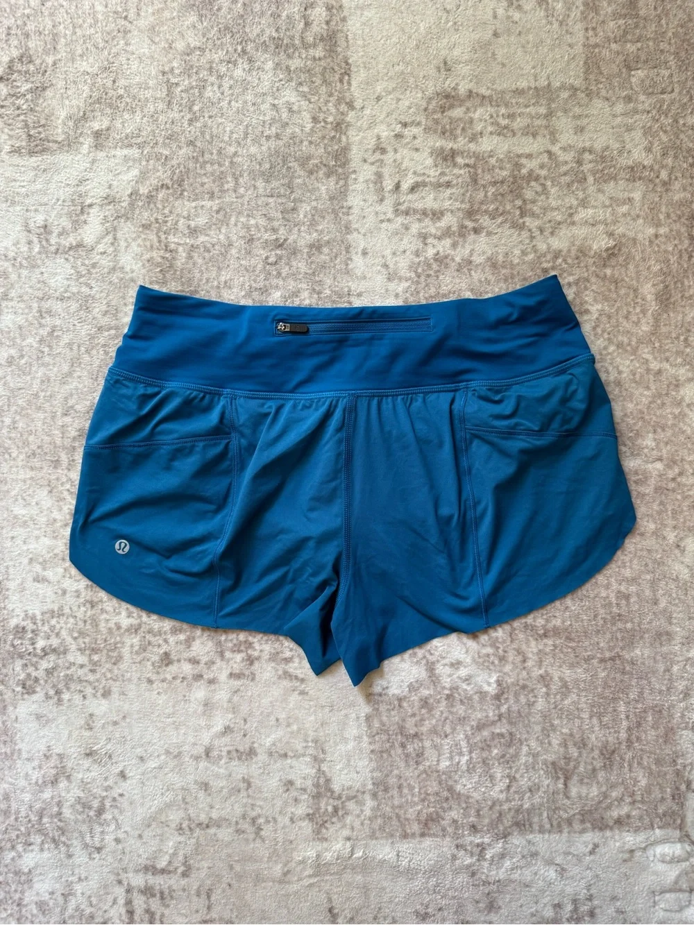 Lululemon Blue LR Running Shorts